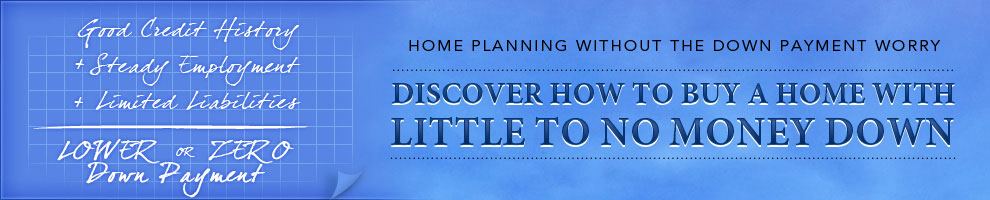 How To Buy A Home With Little Or No Money Down Image